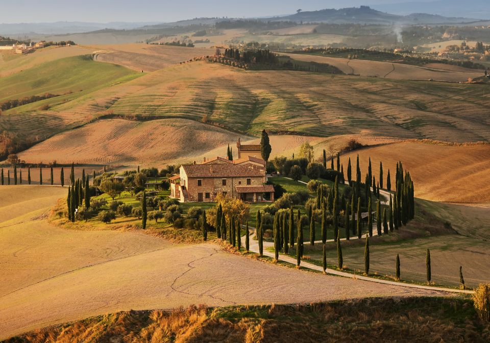 Val d'Orcia Enogastronomic Tour with a Private Chauffeur